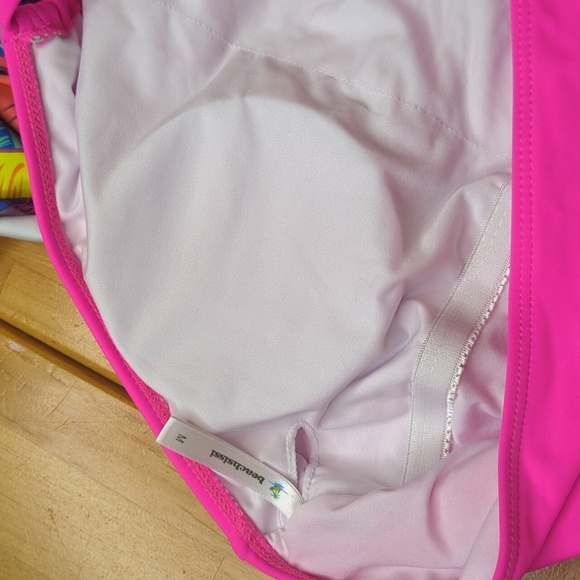 Beachsissi Tankini Set - Halter Top & Highrise Tropical Bottom Size M* - Picture 9 of 11